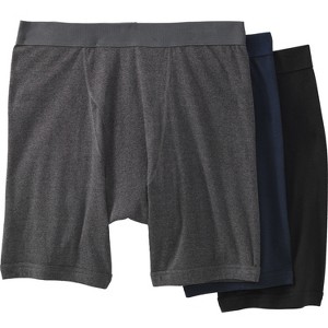 KingSize Men's Big & Tall Cotton Cycle Briefs 3-Pack - 1 of 4