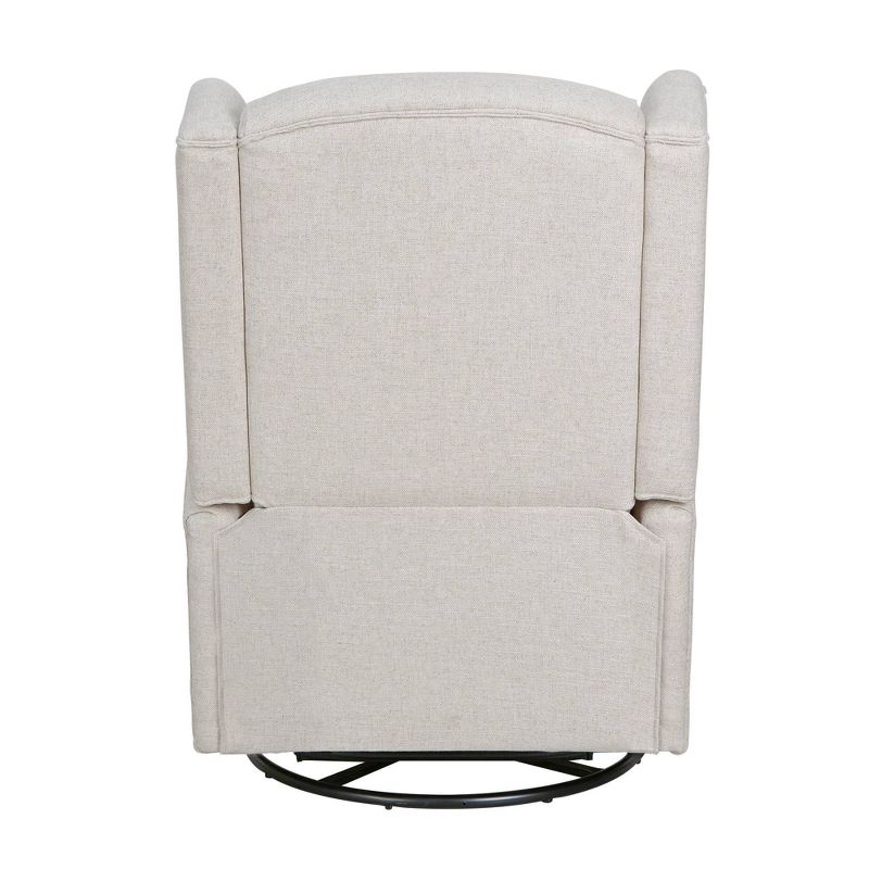 Second Story Home Hemingway Swivel Recliner Chair - Canvas, 3 of 9