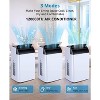 12,000 BTU Portable Air Conditioner Cools Up to 550 Sq.Ft, 3-IN-1 Quiet Portable AC Unit with Remote Control - 2 of 4