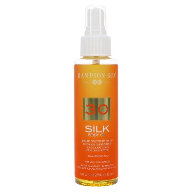 Hampton Sun SPF 30 Silk Body Oil 4 oz