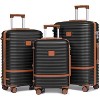 LLHZSY Lightweight Suitcases With Wheels TSA Lock - 2 of 4
