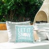 Stupell Industries Let It Snow Somewhere Else Phrase Nautical Winter - 2 of 3