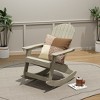 WestinTrends Outdoor Patio All-weather Adirondack Rocking Chair - 2 of 4