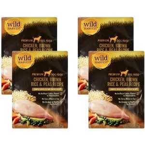 Wild Harvest Dog Food Chicken Brown Rice & Peas - Case of 4/4 lb - 1 of 1