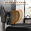 Lirago,Black Ergonomic Office Chair with Adjustable Lumbar Support & Flip-Up Armrests - 4 of 4