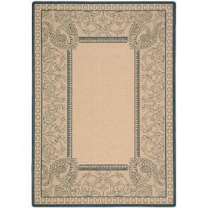 Courtyard CY2965 UV & Stain Resistant Non-Shedding Power Loomed Indoor/Outdoor Rugs - Safavieh - 1 of 4