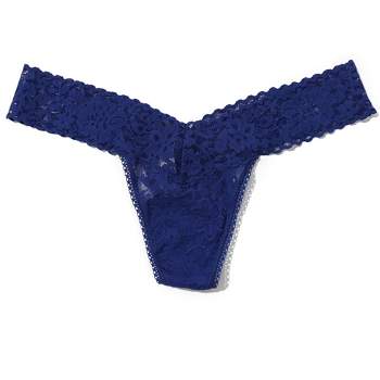 Hanky Panky Daily Lace Low Rise Thong (Lipstick Red) Women's