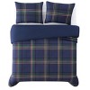 Truly Soft Bronson Plaid Duvet Cover Set - 2 of 4