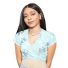 Disney Womens Lilo & Stitch Charm Hoop Earrings - Sterling Silver - 3 of 4