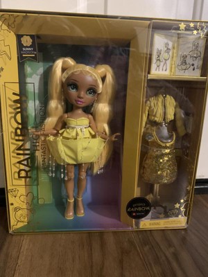 Final Sale Rainbow High Sunny Madison – Yellow Fashion Doll with 2