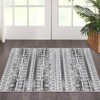 Boho Washable Area Rug – Large Soft Neutral Indoor Carpet | Multi-Room Decor for Living Room, Bedroom, Dining & Home Office - 3 of 4