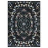 Modern Insect Botanical Pattern Area Rug Floral Print Rug Non-Slip Low Pile Soft Accent Carpet for Living Room Bedroom - 3 of 4