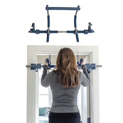 Gym1 Doorway Pull-Up Bar, Supports Up to 300 lbs, Heavy-Duty Chin Up Bar for Door Frame, No Screws Installation