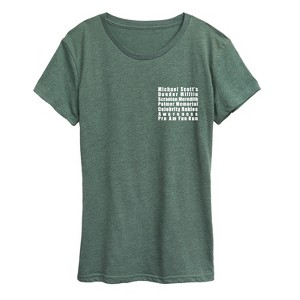 Women's - The Office - Rabies Fun Run Short Sleeve Graphic T-Shirt - 1 of 4
