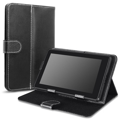 INSTEN Stand Leather Case for 7-inch tablet, Black