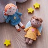 HABA Guardian Angel Mini Doll Nora - Tiny 6" Doll with Brown Skin and Angel Wings - 4 of 4