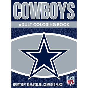 In the Sports Zone   NFL Adult Coloring Book, Dallas Cowboys - 1 of 4