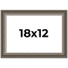 PosterPalooza | Weathered Black Picture Frame - UV Acrylic, Backing Board, Hanging Hardware Included - 2 of 4