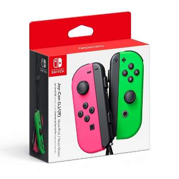  Nintendo Joy-Con (L/R) - Neon Red/Neon Blue : Videojuegos