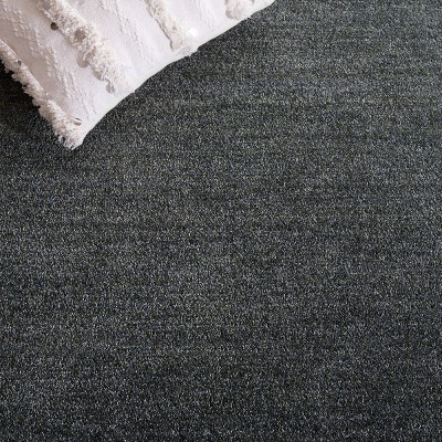 Lasa Green 4' Round Hand-knotted Synthetic Rug