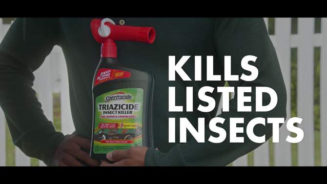 32oz Triazicide Insect Killer - Spectracide, 2 of 6, play video