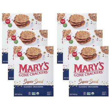 Mary's Gone Crackers Super Seed Classic Crackers - Case of 6/18 oz