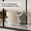 Orrefors Carat Coupe 8.4 Oz. Cocktail Glasses - Set of 4, Stemmed Cocktail Coupe Glasses - Kitchen & Dining Crystal Glassware - Dishwasher Safe - 3 of 4