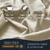 LuxClub 4-7 PC Microfiber Striped Performance Sheet Set, Soft Cooling Eco-Friendly Bed Sheets with 18in Deep Pockets - 2 of 4