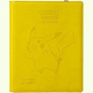 Ultra Pro Pikachu 9-pocket Premium PRO-Binder for Pokmon Yellow, Small - 1 of 3