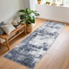 Washable Living Room Rug Non Slip Low Pile Area Rug Soft Foldable Accent Carpet for Bedroom Home Office Dining Room - 2 of 4