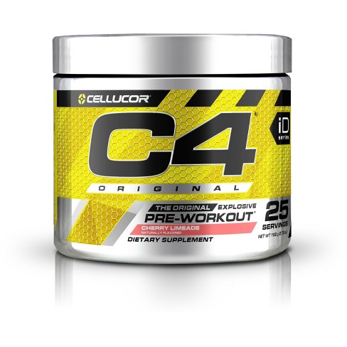 Cellucor C4 Original Pre-workout Energy Powder - Cherry Limeade - 6.88oz :  Target