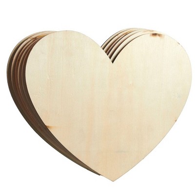 unfinished decorative wood pieces