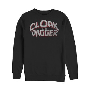 Men's Marvel Cloak and Dagger Logo Sweatshirt - 1 of 3