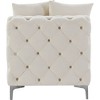 Meridian Furniture,Tremblay Velvet Armless Chair - 3 of 4
