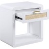 Meridian Furniture,Langham White Nightstand - 4 of 4