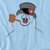 Frosty The Snowman Frosty Face Adult T-Shirt - 2 of 4