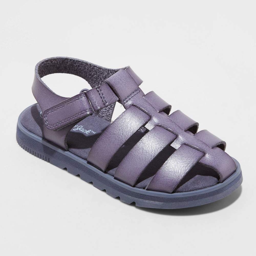 Toddler Yael Fisherman Sandals - Cat & Jack™ Navy Blue 7T