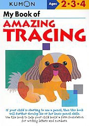 Kumon My First Book Of Tracing AGES 2 3 4 - West Side Kids Inc