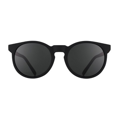 goodr It's Not Black It's Obsidian Circle G Round Sunglasses: Polarized Plastic Lenses, One Size Fits Most - image 2