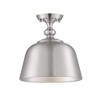 Savoy House Berg 1 - Light Semi-Flush Mount in  Matte Black - 4 of 4