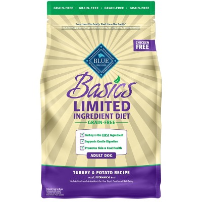 blue basics turkey and potato