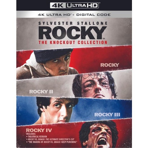 Rocky 4-Film I-IV Collection (4K/UHD + Digital)
