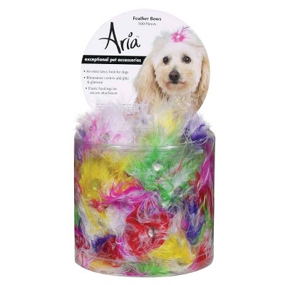 Aria Feather Bow Canister 100 pieces