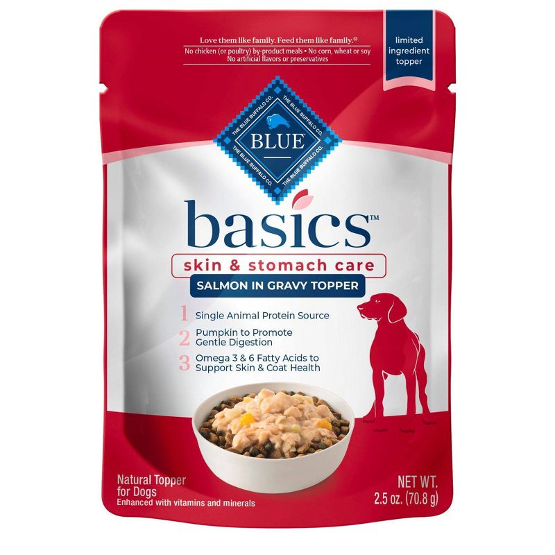 Blue Buffalo LID Grain-Free Adult Wet Dog Food with Salmon Flavor - 2.5oz, 1 of 2