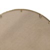 Wooakway 35.83"H 2-Piece Retro Arch Iron Bathroom/Vanity Mirrors Disressed Wall Mirrors Vintage Makeup Mirrors Antique Decor Mirrors - 4 of 4
