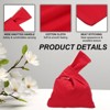 Unique Bargains Cotton Soft Clutch Women's Small Wrist Knot Handbag - 3 of 4