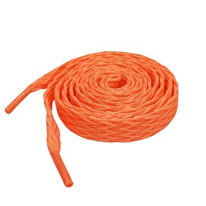 INSPIRE CHIC Flat Fat Soft Shoelaces for Casual Hiking Shoes 2 Pairs 0.51'' Wide - 1 of 4