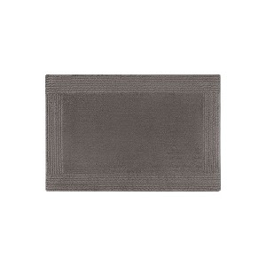 Gracie Mills Forrest 3000 GSM Solid Heavyweight Reversible Cotton Tufted Bath Rug - 1 of 4