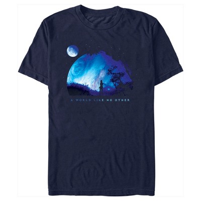 Men's Avatar Neytiri A World Like No Other T-shirt - Navy Blue - 3x ...