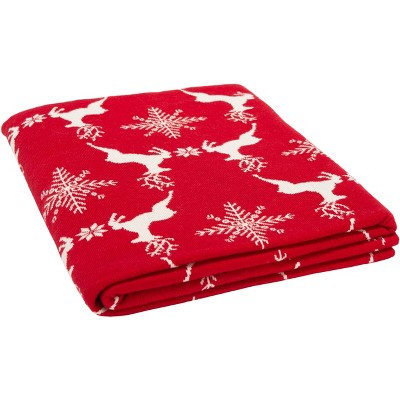 Dancer Throw - Red - 50" X 60" - Safavieh